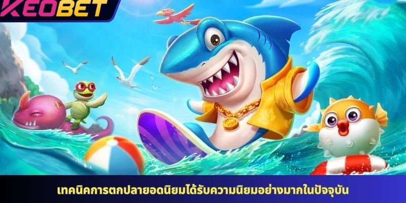 เทคนิคการตกปลายอดนิยมได้รับความนิยมอย่างมากในปัจจุบัน