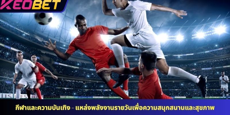 กีฬาและความบันเทิง - แหล่งพลังงานรายวันเพื่อความสนุกสนานและสุขภาพ